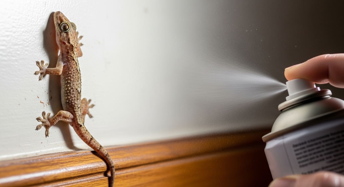 Successful lizard protection and home hygiene maintenance