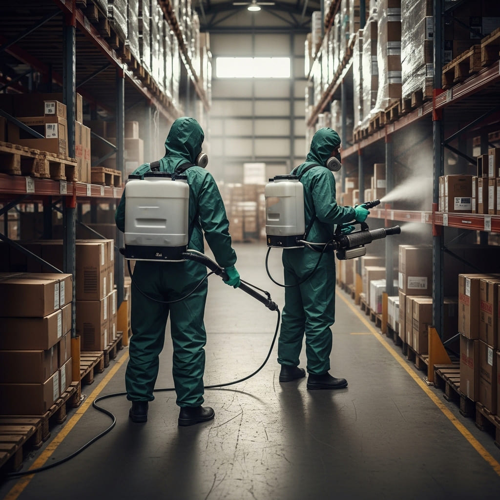 Successful commercial fumigation in an industrial facility