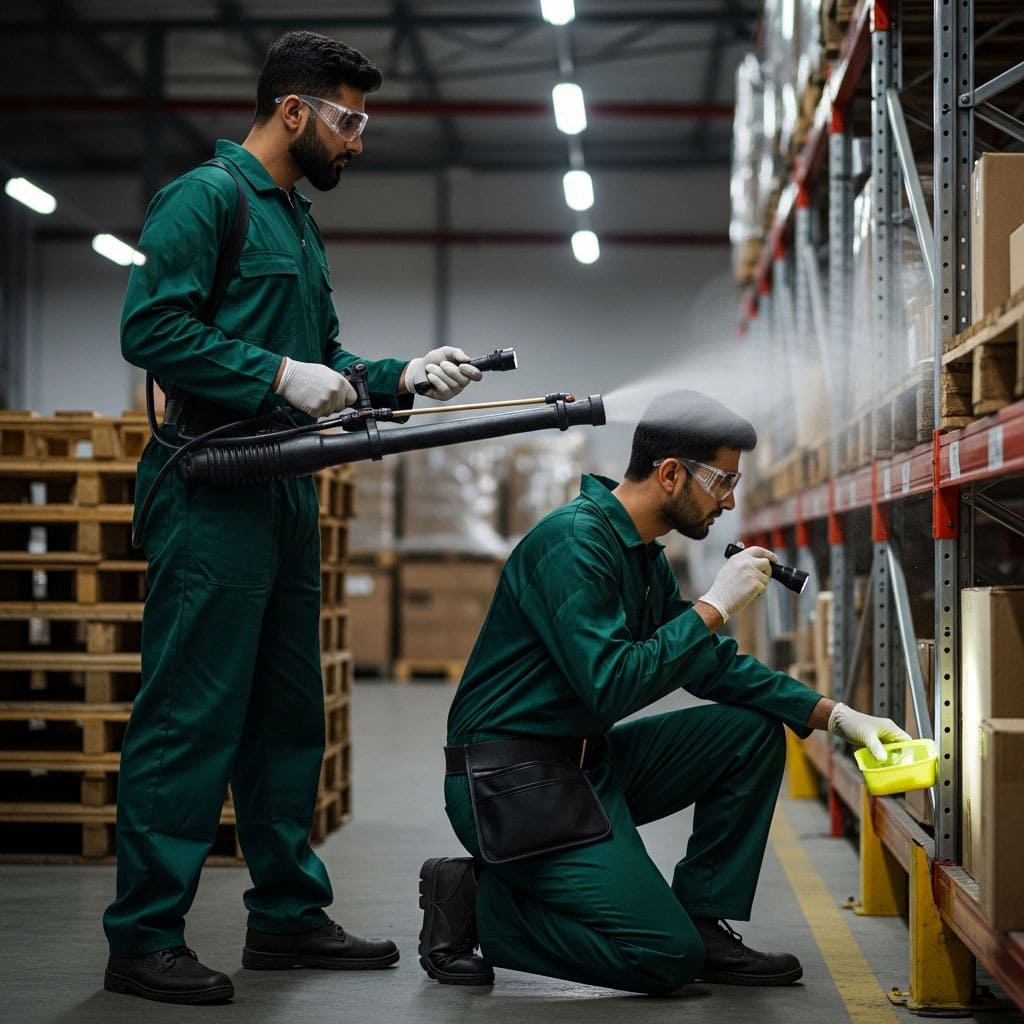 Commercial maintenance and pest prevention protocols