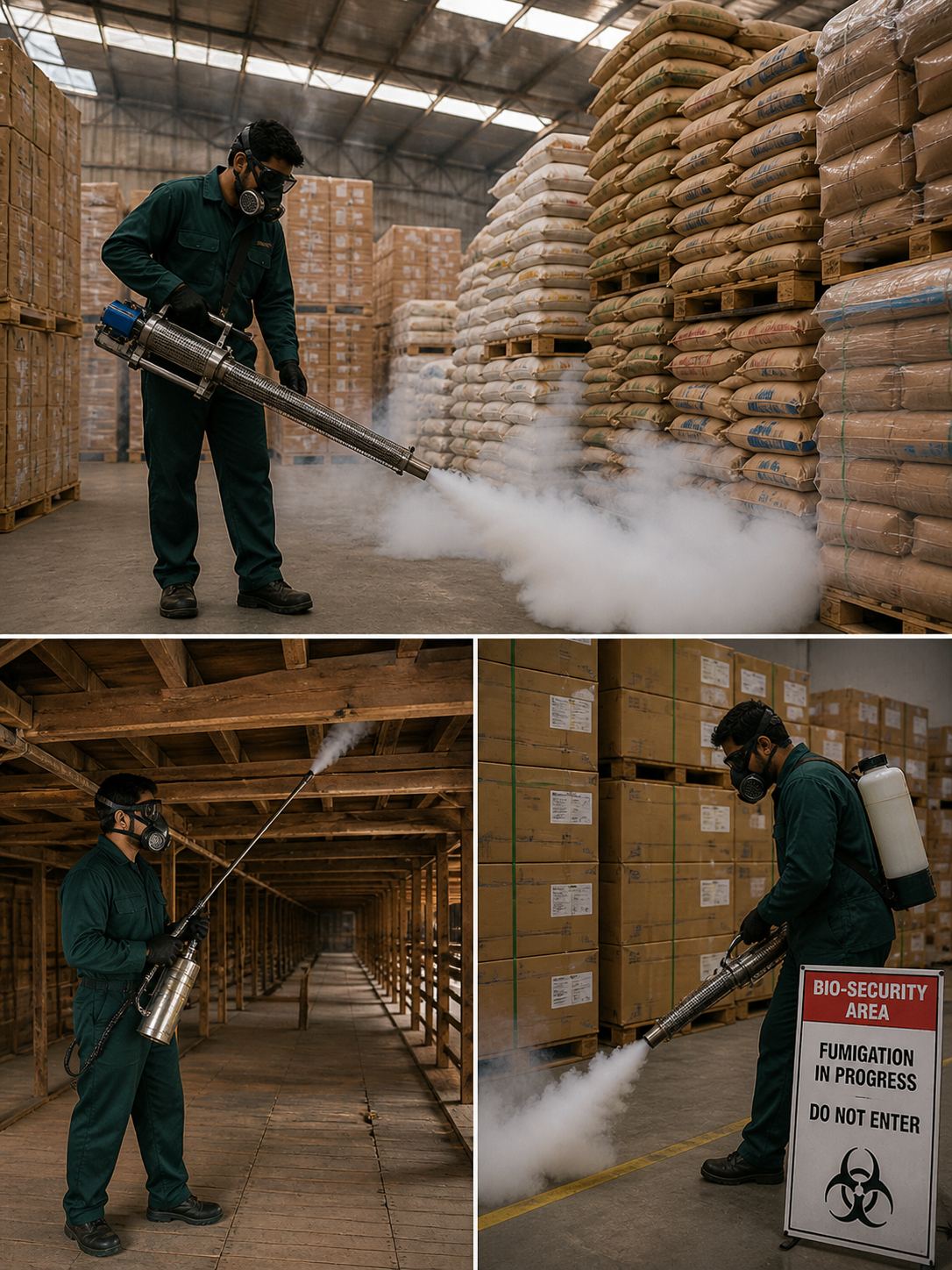 Identifying commercial pest risks in a warehouse environment